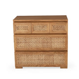 Fern Chest Of Teak Drawers – Five Drawer - 0.9m