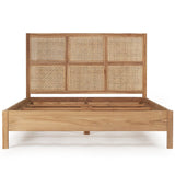 Fern Teak Bed - King Size - 1.95m