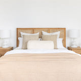 Fern Teak Bed - King Size - 1.95m