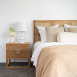 Fern Teak Bed - Queen Size - 1.65m