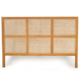 Fern Teak Bedhead - Queen - 1.55m
