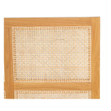 Fern Teak Bedhead - Queen - 1.55m