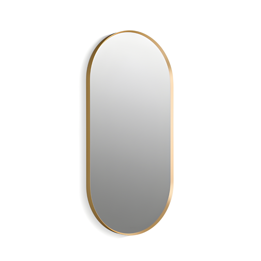Firenze Oval LED Frosted Mirror