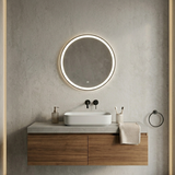 Firenze Round LED Frosted Mirror (800x800mm)