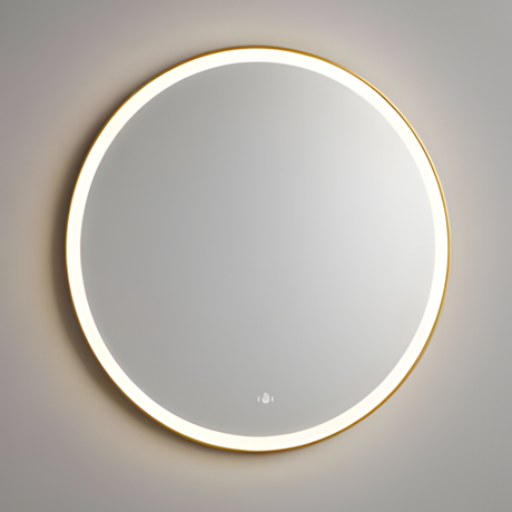 Firenze Round LED Frosted Mirror 