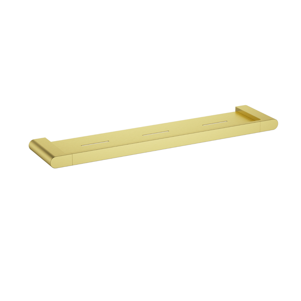 Flores Cosmetic Shelf Brushed Gold