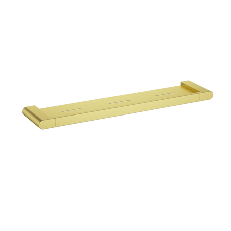 Flores Cosmetic Shelf Brushed Gold