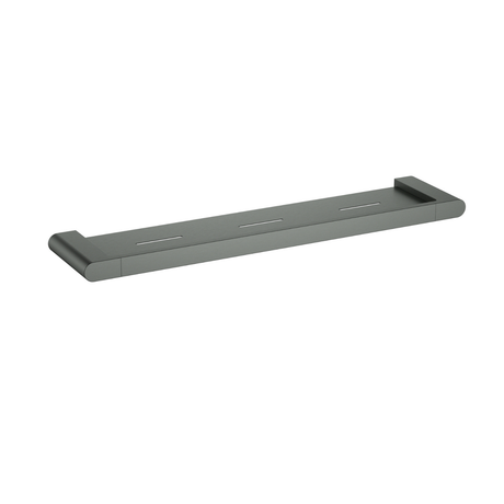 Flores Cosmetic Shelf Brushed Gun Metal