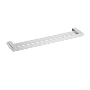 Flores Double Towel Rail 600 mm Chrome