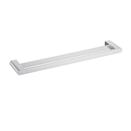 Flores Double Towel Rail 600 mm Chrome