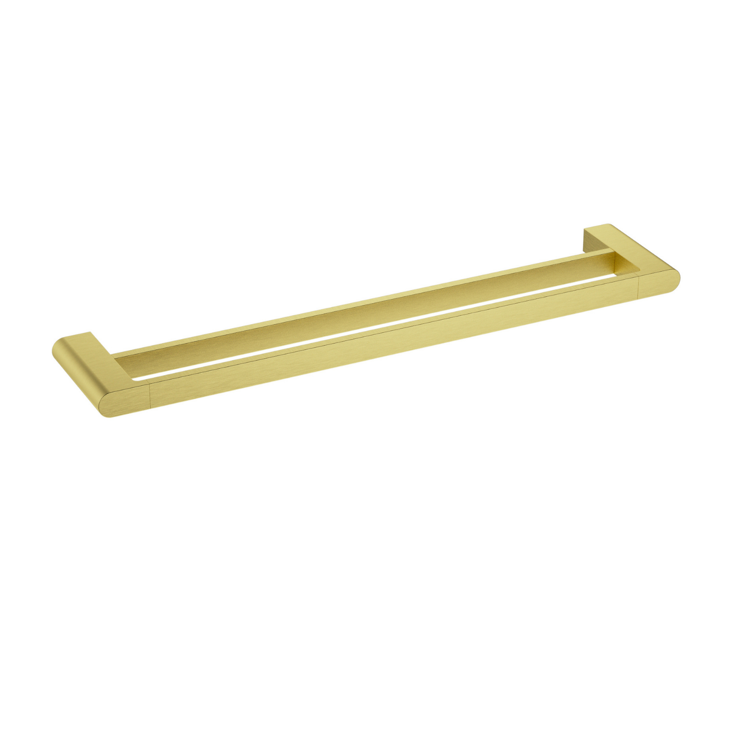 Flores Double Towel Rail 800 mm Brushed Gold
