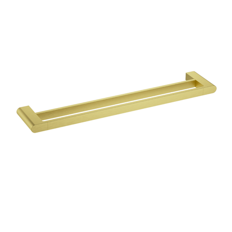 Flores Double Towel Rail 800 mm Brushed Gold
