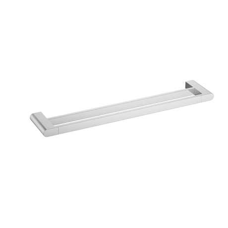 Flores Double Towel Rail 800 mm Chrome