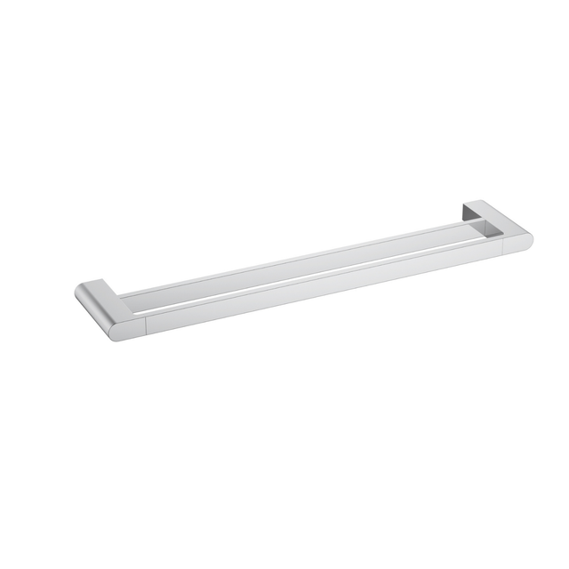 Flores Double Towel Rail 800 mm Chrome