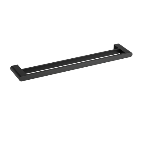 Flores Double Towel Rail 800 mm Matte Black