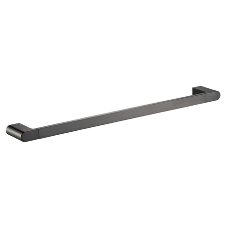 Flores Single Towel Rail 600 mm Brushed Gun Metal