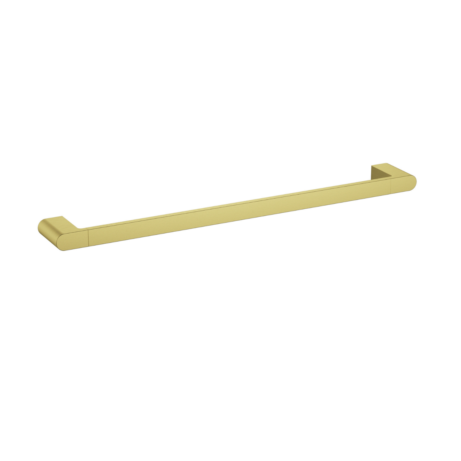 Flores Single Towel Rail 800 mm Brushed Gold