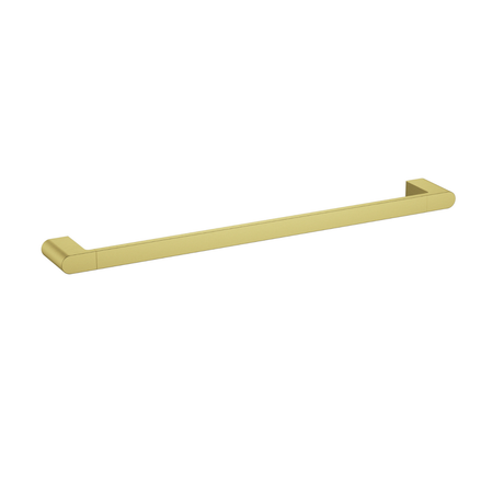 Flores Single Towel Rail 800 mm Brushed Gold