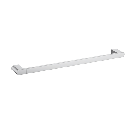 Flores Single Towel Rail 800 mm Chrome
