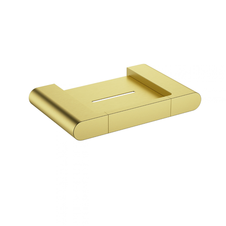 Flores Soap Holder Brushed Gold