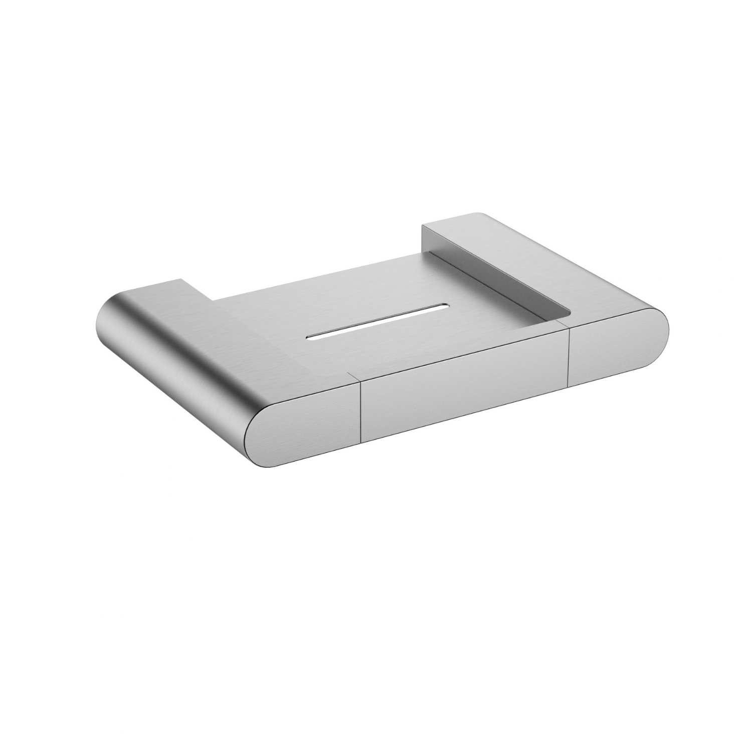 Flores Soap Holder Brushed Nickel