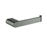 Flores Toilet Roll Holder Brushed Gun Metal