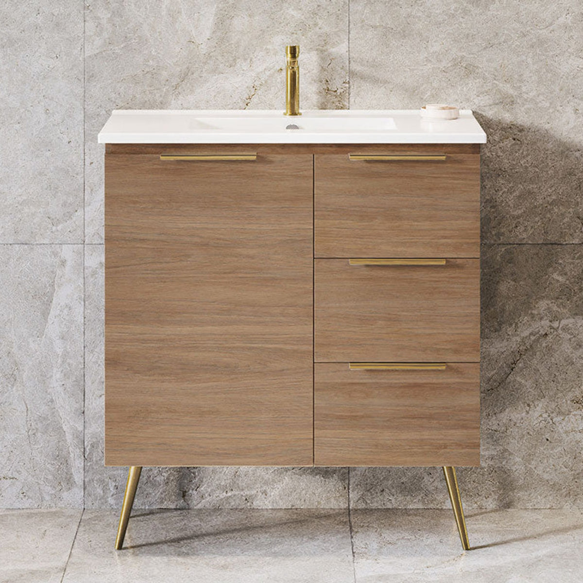 Timberline FLORIDA ENSUITE Single Bowl Floor Standing Vanity (All Sizes)