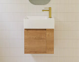 Timberline FRANKIE Mini Wall Hung Vanity (480mm)