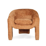 Freja Timber frame Armchair – Burnt Ochre