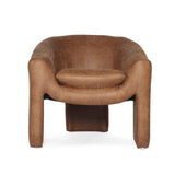Freja Timber frame Armchair – Cognac Leather
