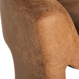 Freja Timber frame Armchair – Cognac Leather