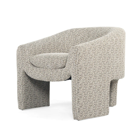 Freja Timber frame Armchair – Mottled Taupe