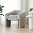Freja Timber frame Armchair – Mottled Taupe
