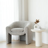 Freja Timber frame Armchair – Mottled Taupe