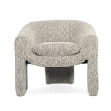 Freja Timber frame Armchair – Mottled Taupe