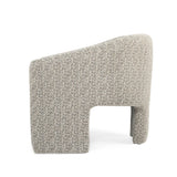 Freja Timber frame Armchair – Mottled Taupe