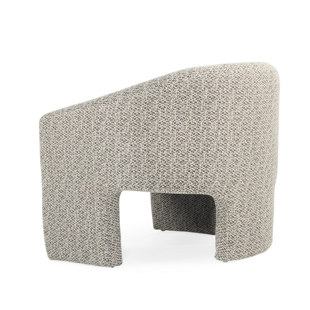 Freja Timber frame Armchair – Mottled Taupe