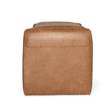 Freja Timber frame Bench – Cognac Leather