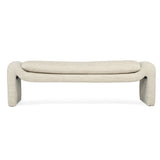 Freja Timber frame Bench – Linen