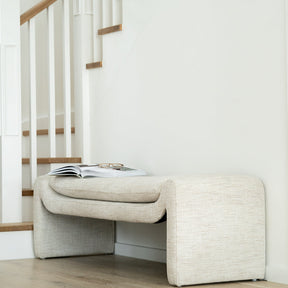 Freja Timber frame Bench – Linen