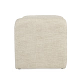 Freja Timber frame Ottoman – Linen