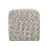 Freja Timber frame Ottoman – Mottled Taupe
