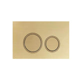 R&T Push Plate Brushed Gold