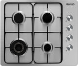 Gas Cooktop-600mm SS Enamel Trivets