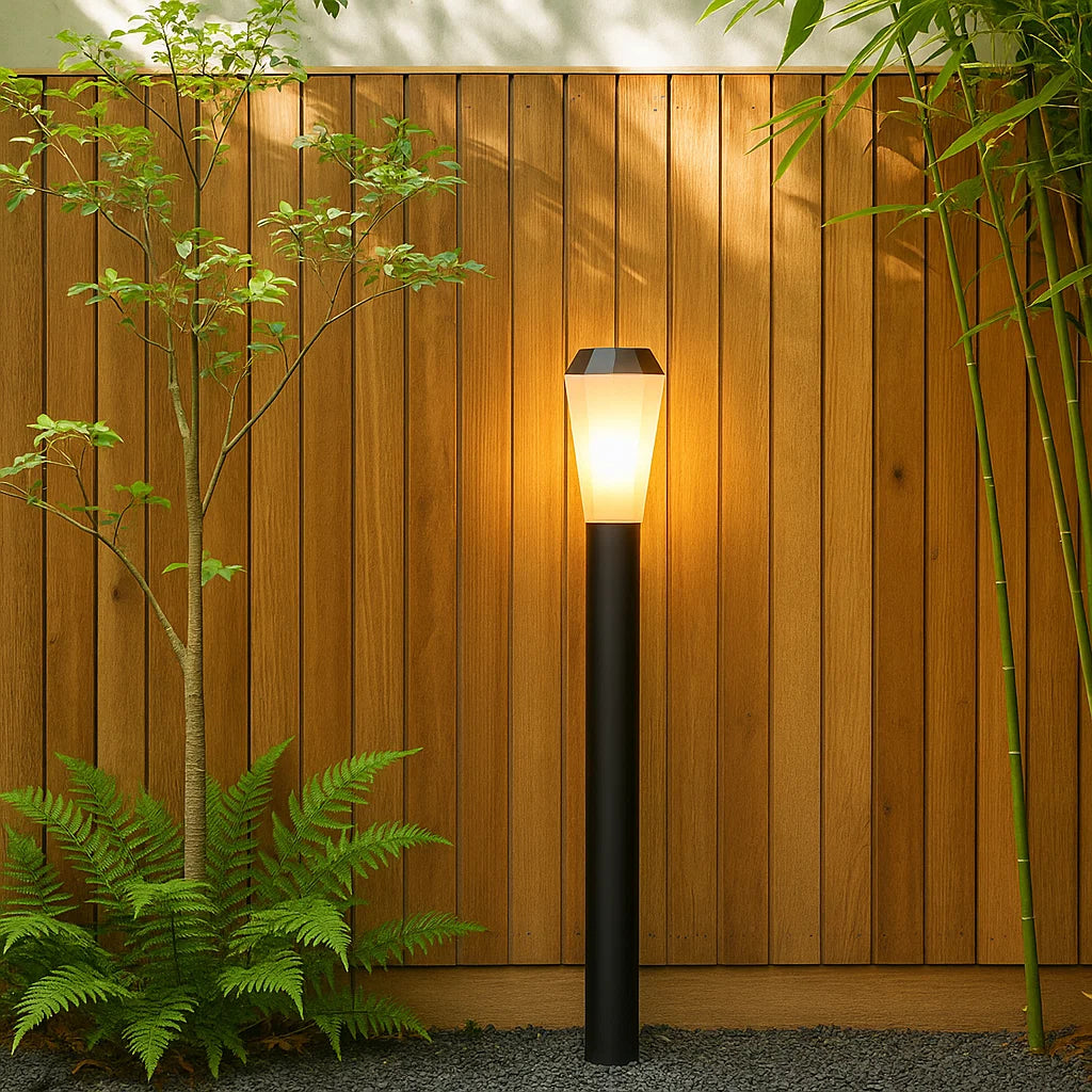 GEB: LED Surface Mounted Tapered Bollard Lights IP54