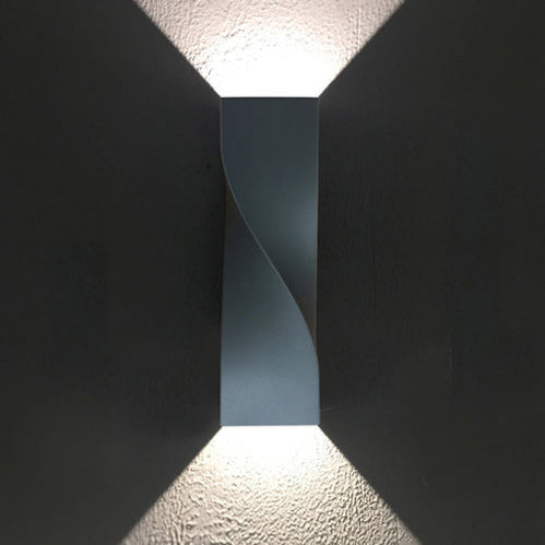 GIROTRI: Exterior LED Tri-CCT Surface Mounted Up/Down Twist Wall Lights IP65