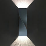 GIROTRI: Exterior LED Tri-CCT Surface Mounted Up/Down Twist Wall Lights IP65