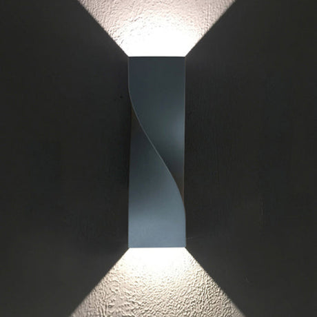 GIROTRI: Exterior LED Tri-CCT Surface Mounted Up/Down Twist Wall Lights IP65