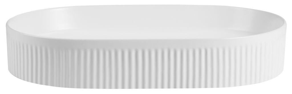 Corrine Basin 580 x 360mm (Matte White)