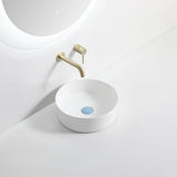 ABS Gloss White Diagonal Pattern  Basin (Round: 360x360x120)